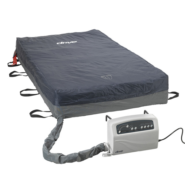 Drive Medical Med Aire Plus Bariatric Heavy Duty Low Air Loss Mattress System 14048